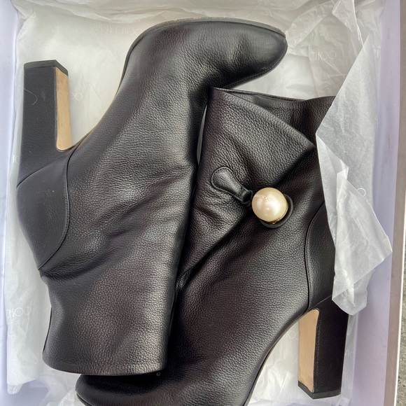 Jimmy Choo Shoes - Jimmy Choo Leather Ankle Boots